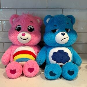 Care Bears Cheer and Grumpy Bear Plush Toy Set